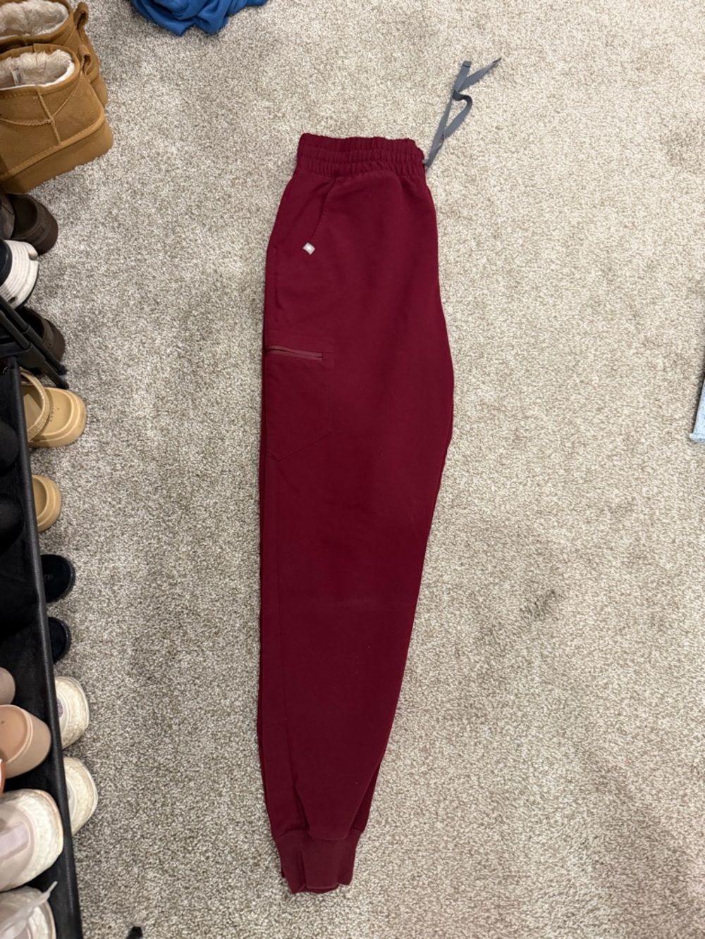 Women’s Maroon Jogger Pants